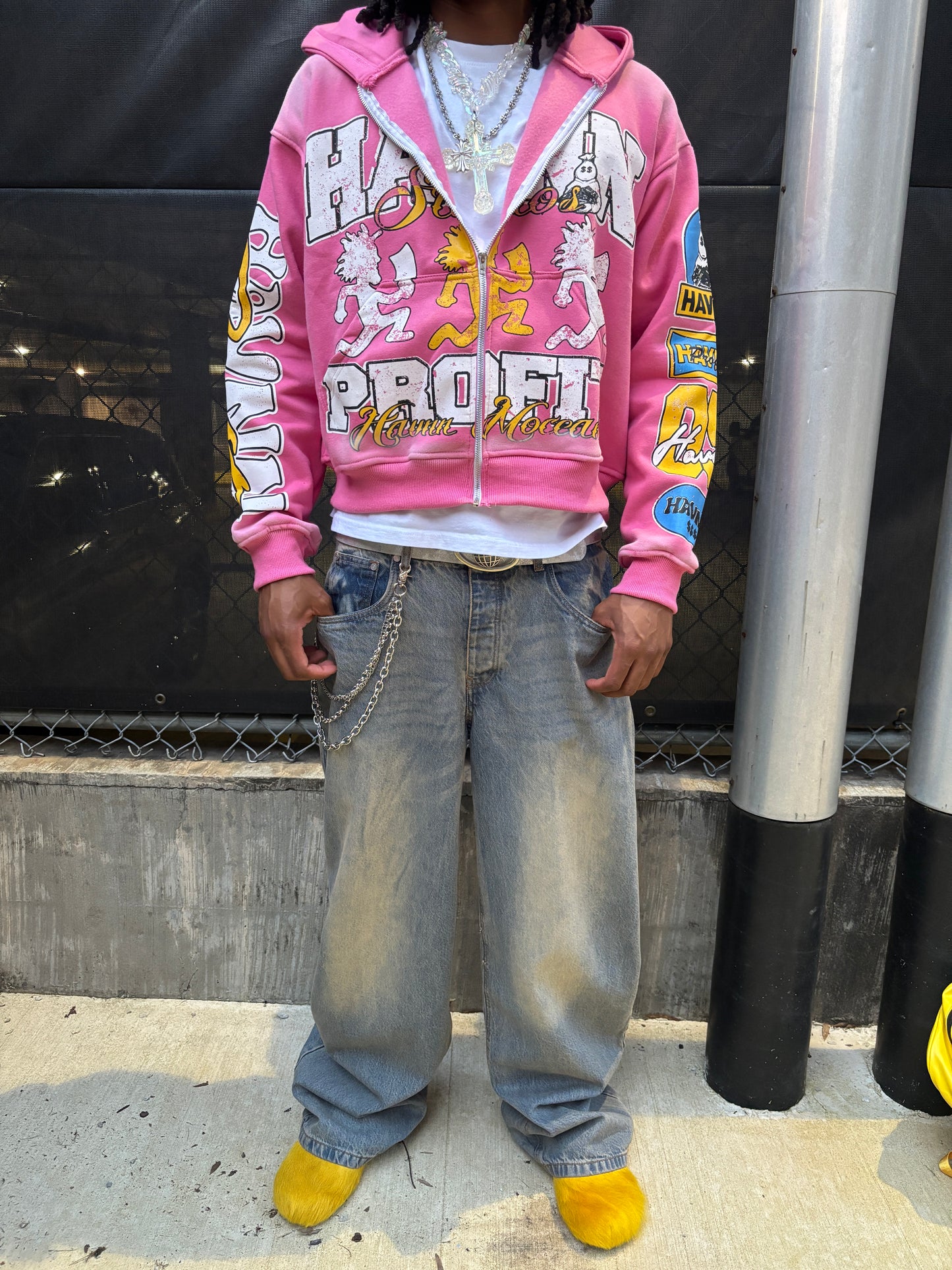 Pink Havnn Profit Zip Up
