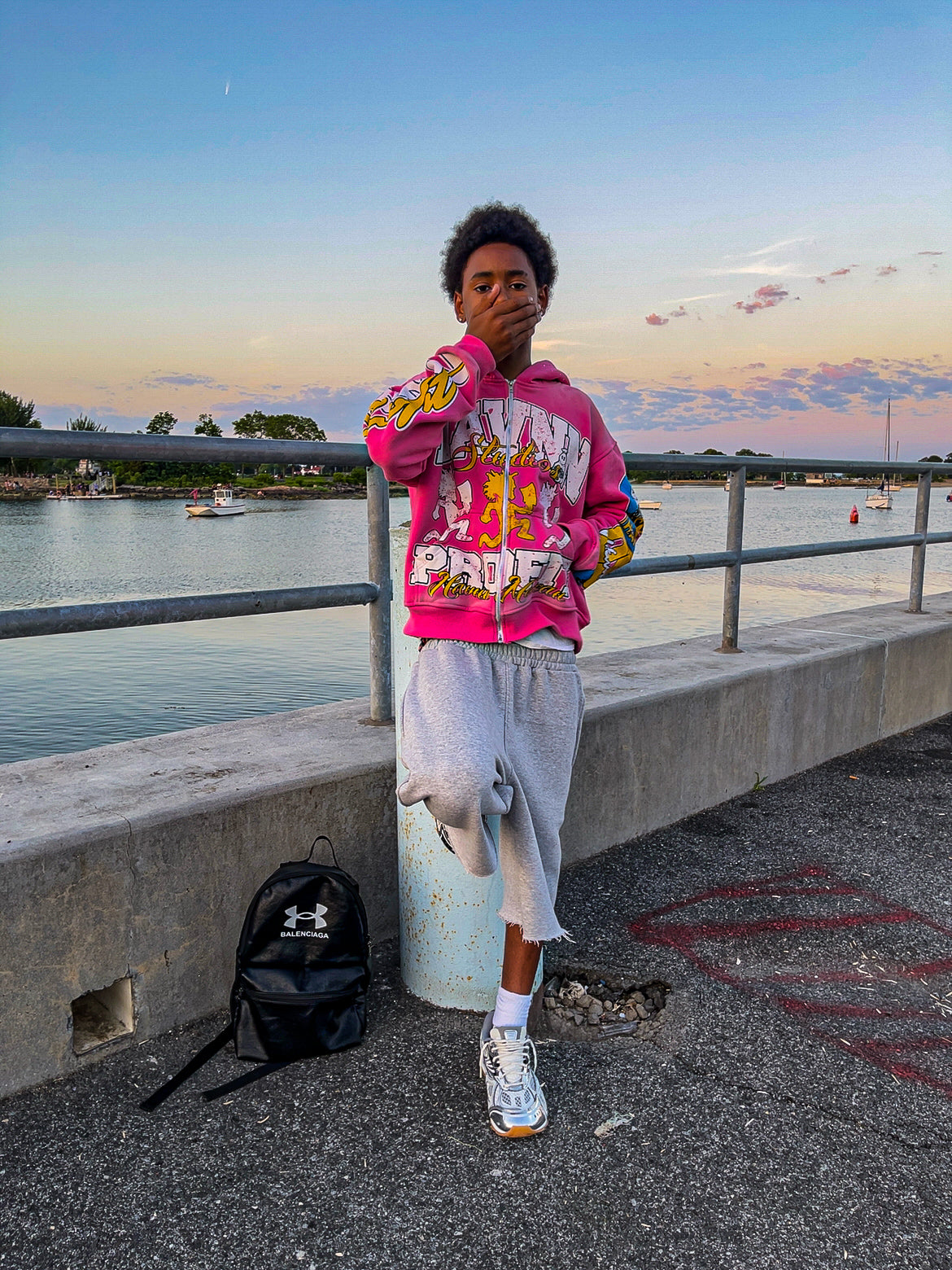 Pink Havnn Profit Zip Up