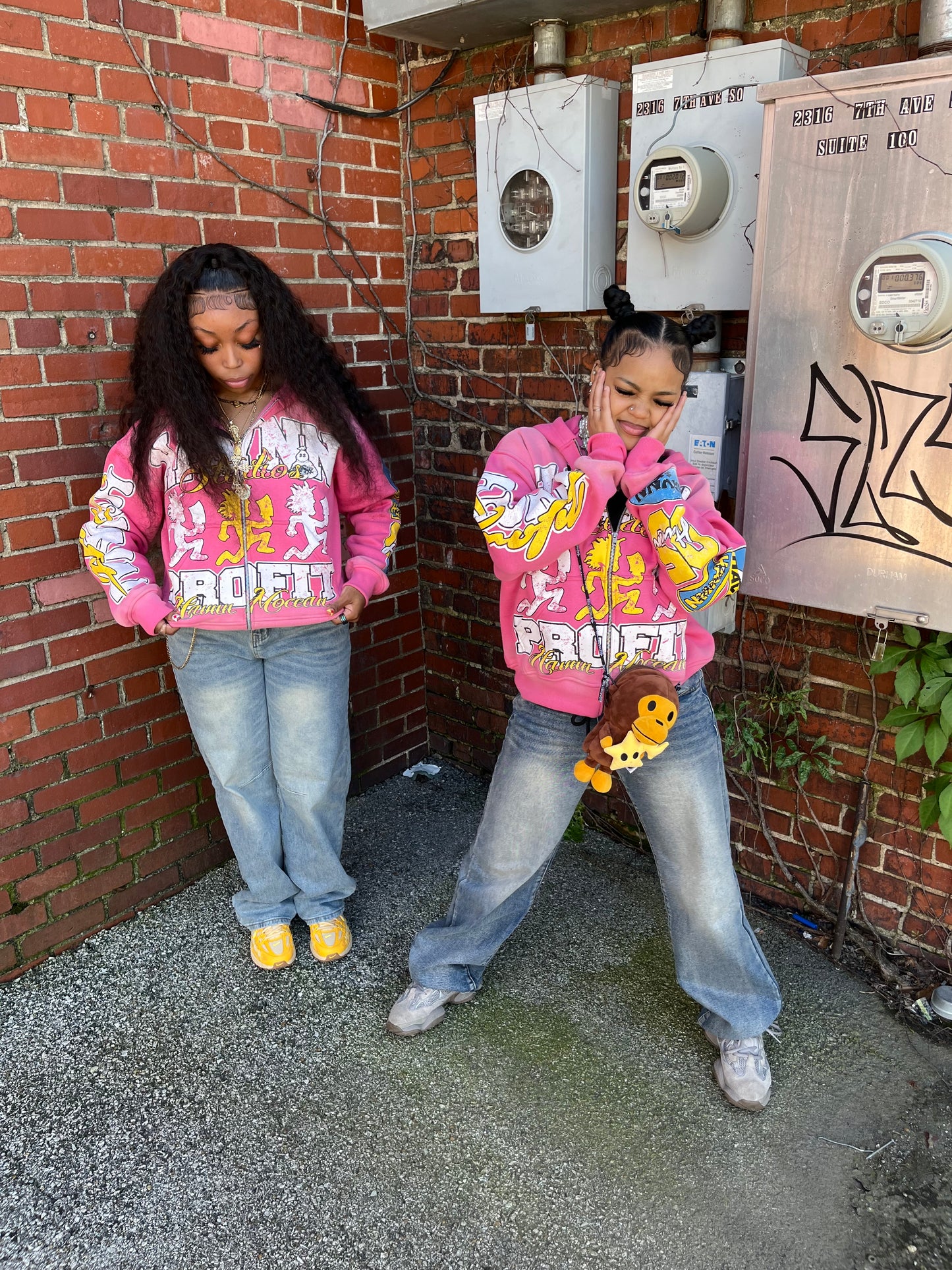 Pink Havnn Profit Zip Up