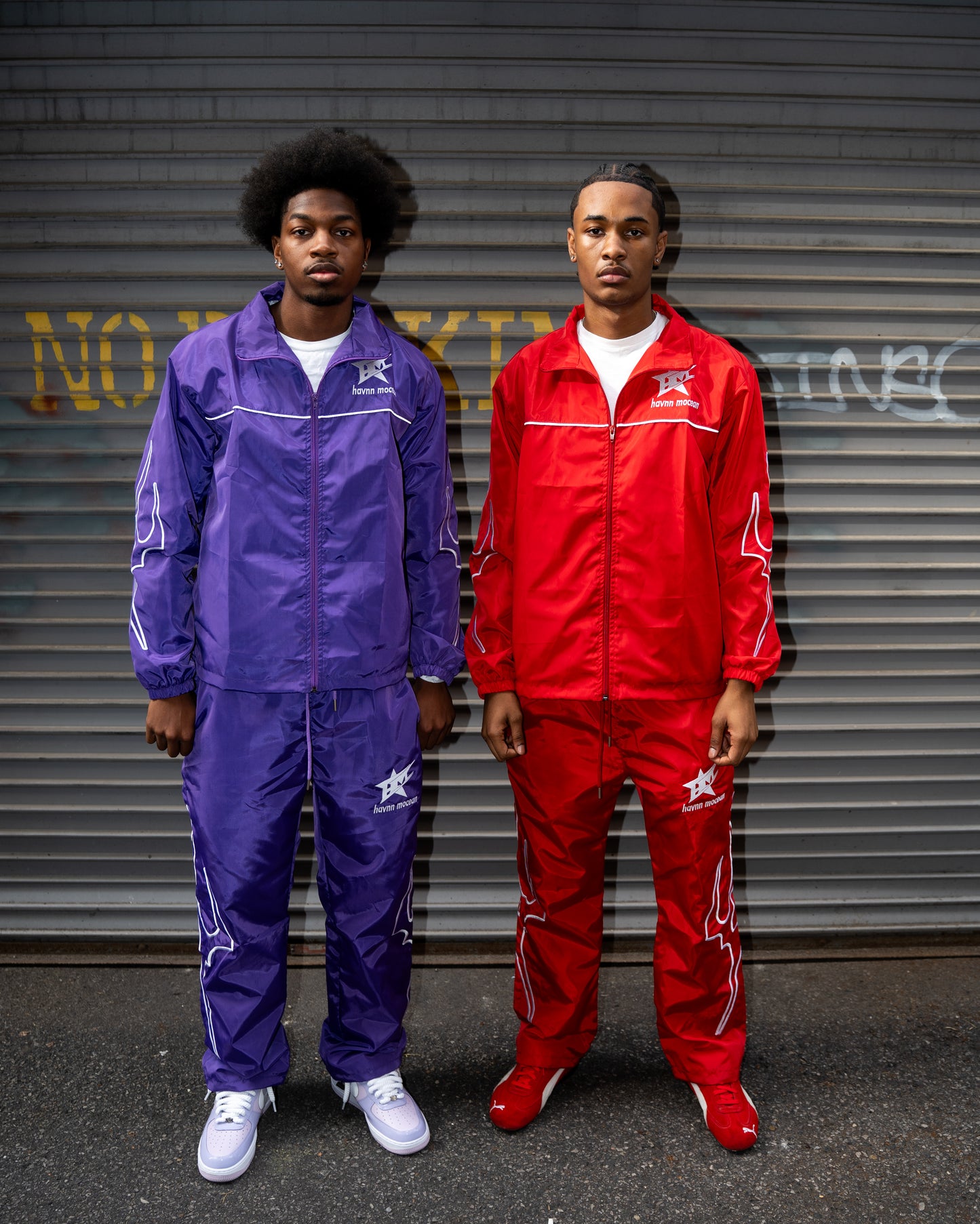 PURPLE HVNMO TRACKSUIT