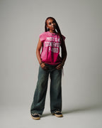 Pink Profit Biker Tee