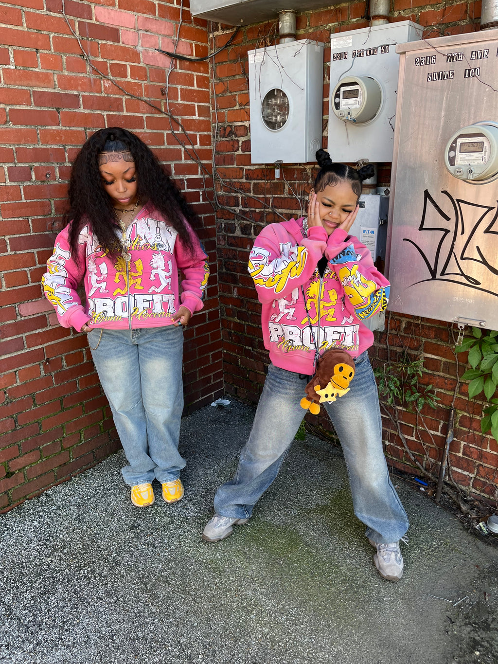 Pink Havnn Profit Zip Up
