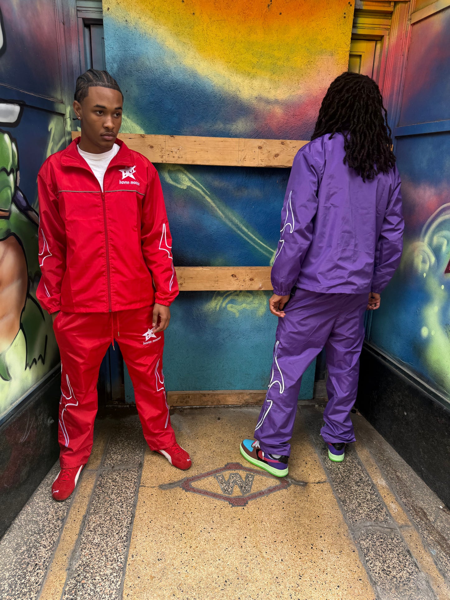 PURPLE HVNMO TRACKSUIT